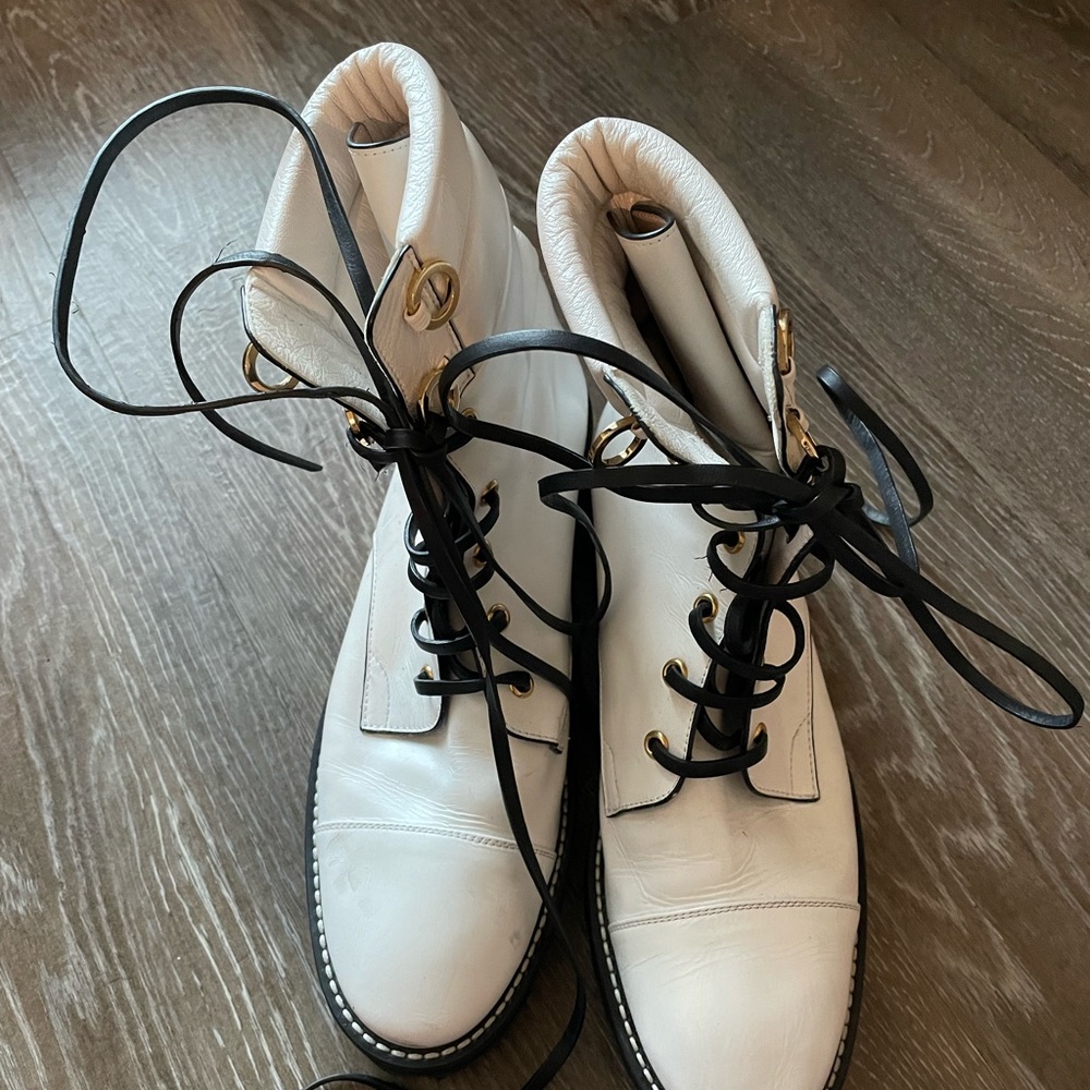 Stuart Weitzman Combat Boot